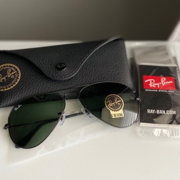 Ray Ban Accessories Rayban Aviator Black Frame Polarized Poshmark Ray Ban Accessories Rayban Aviator Black Frame Polarized Poshmark